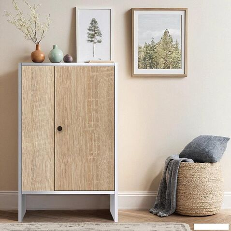 Тумба Mio Tesoro Мини 1 дверь 2.07.03.090.11 (белый/сонома)