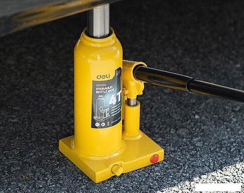 Бутылочный домкрат Deli DQ71004 4т