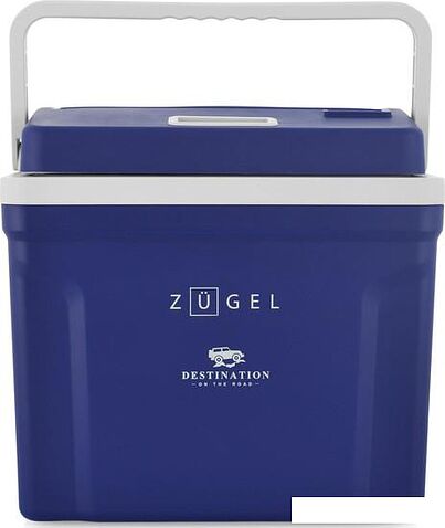 Термоэлектрический автохолодильник ZUGEL ZCR25 (синий)