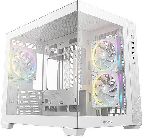 Корпус DeepCool CG330 3F WH R-CG330-WHNGM3-G