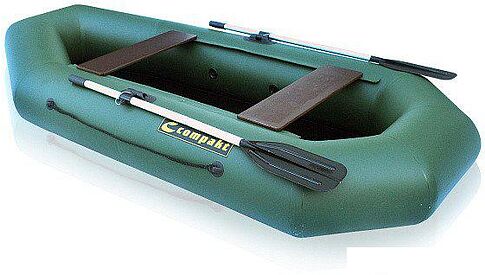 Моторно-гребная лодка Leader Boats Компакт-260 0082200 (зеленый)