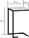 Приставной столик LoftyHome Мальборк 1627382 (бетон)