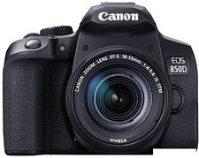 Зеркальный фотоаппарат Canon EOS 850D Kit 18-55mm f/4-5.6 IS STM Зеркальный фотоаппарат Canon EOS 850D Kit 18-55mm f/4-5.6 IS STM