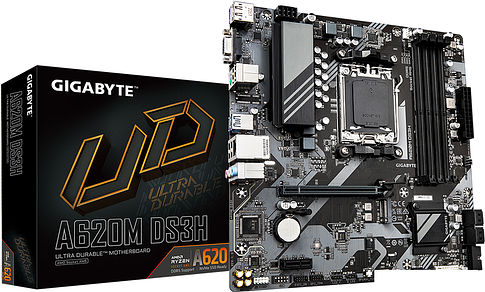 Материнская плата Gigabyte A620M DS3H (rev. 1.0)
