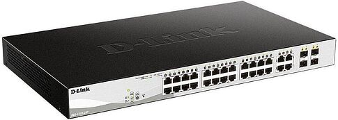 Управляемый коммутатор 2-го уровня D-Link DGS-1210-28P/FL2A