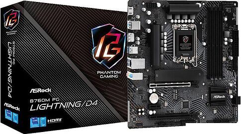 Материнская плата ASRock B760M PG Lightning/D4