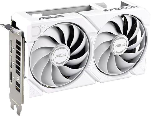 Видеокарта ASUS Dual Radeon RX 9060 XT 16GB GDDR6 White Edition DUAL-RX9060XT-16G-WHITE