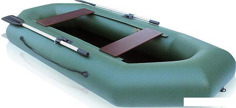 Гребная лодка Leader Boats Компакт 240 0082172 (зеленый)