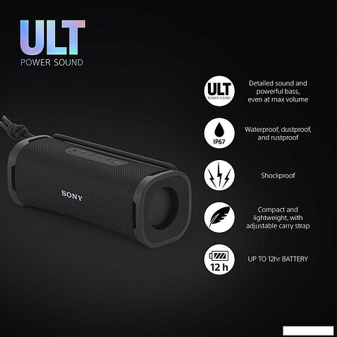Беспроводная колонка Sony ULT Field 1 (черный)