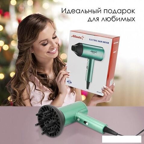 Фен Atlanta ATH-6771 (зеленый)