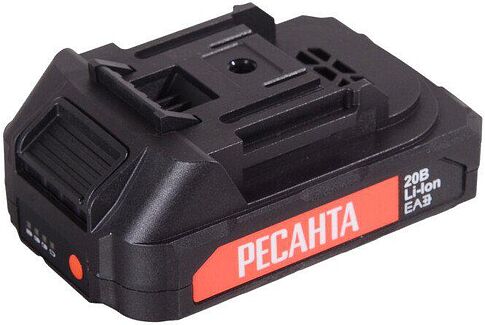 Дрель-шуруповерт Ресанта ДА-20-2ЛК-БП (с 2-мя АКБ, кейс)