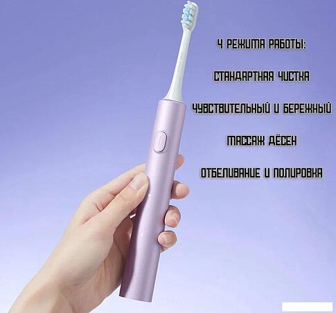 Электрическая зубная щетка Xiaomi Electric Toothbrush T302 MES608 (китайская версия, серебристый)