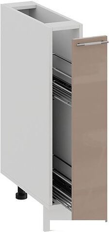 Шкаф напольный Трия Весна 1Н15К (кофе с молоком)