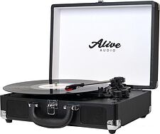Виниловый проигрыватель Alive Audio Glam Noir