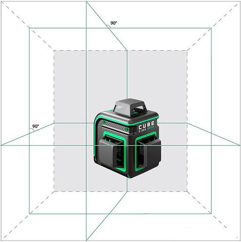 Лазерный нивелир ADA Instruments Cube 3-360 Green Professional Edition А00573