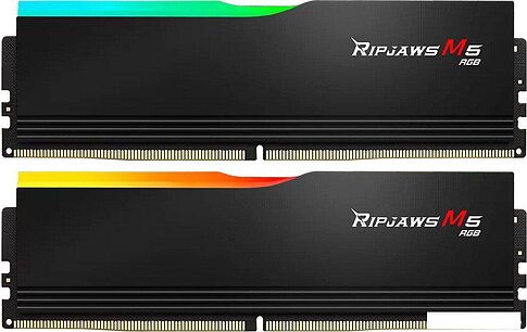 Оперативная память G.Skill Ripjaws M5 RGB 2x32ГБ DDR5 6000 МГц F5-6000J2836G32GX2-RM5RK