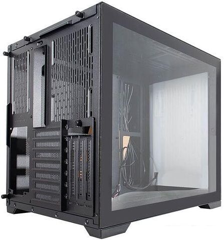 Корпус 1stPlayer Steam Punk SP7 Emotion View (черный)