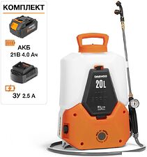 Аккумуляторный опрыскиватель Daewoo Power DSA 2021LI Set (с 1-им АКБ) Аккумуляторный опрыскиватель Daewoo Power DSA 2021LI Set (с 1-им АКБ)