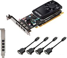 Видеокарта PNY Quadro P620 V2 2GB GDDR5 VCQP620DVIV2BLK-1 Видеокарта PNY Quadro P620 V2 2GB GDDR5 VCQP620DVIV2BLK-1
