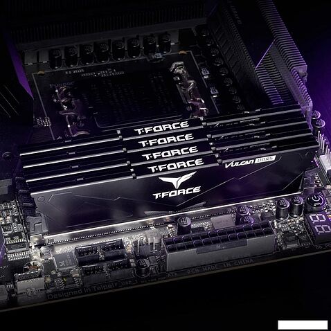 Оперативная память Team T-Force Vulcan 2x32ГБ DDR5 5600 МГц FLBD564G5600HC36BDC01