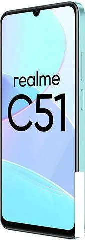 Смартфон Realme C51 RMX3830 6GB/256GB (мятно-зеленый)