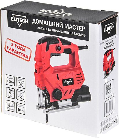 Электролобзик ELITECH ПЛ 810МЛЭ