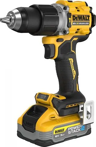 Ударная дрель-шуруповерт DeWalt DCD805H2T (с 2-мя АКБ 5 Ач, кейс)