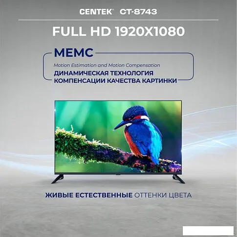 Телевизор CENTEK CT-8743 Smart