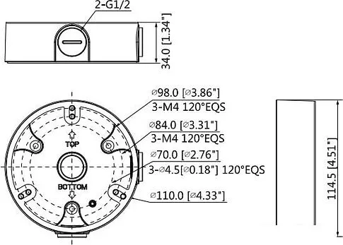 Кронштейн Dahua DH-PFA136