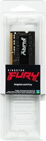 Оперативная память Kingston FURY Impact 8GB DDR4 SODIMM PC4-21300 KF426S15IB/8