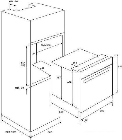Духовой шкаф TEKA HSC 635