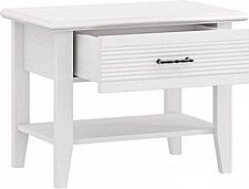 Тумба Ангстрем Кантри спальня КА-300.09 (Я16) исп.9 (Н) (блан-шене)