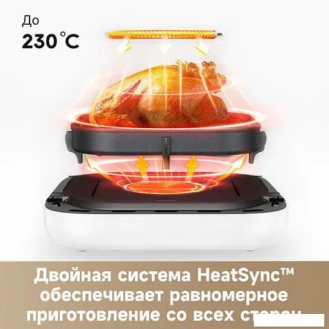 Аэрофритюрница Dreame Trouver Air Fryer FD10 Pro VFF12A (белый)