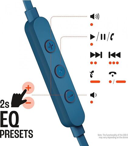 Наушники JBL Tune 305C (темно-синий)