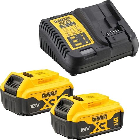 DeWalt DCK2532P2 (перфоратор, винтоверт, 2 АКБ, кейс)