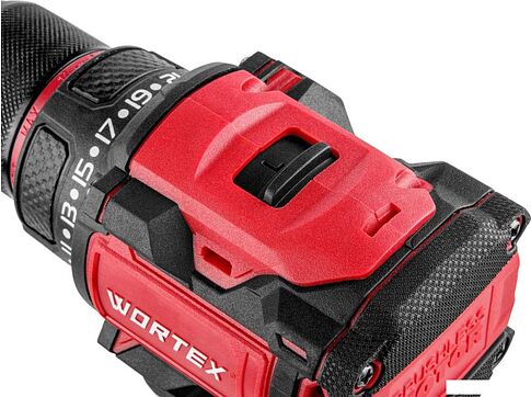 Дрель-шуруповерт Wortex BD 2025 DLi 1329837 (с 2-мя АКБ, кейс)