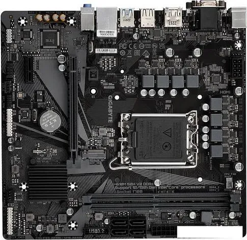 Материнская плата Gigabyte H610M S2H V2 DDR4 (rev. 1.0)