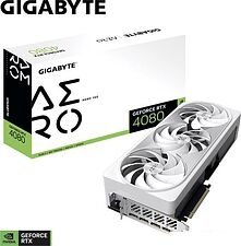 Видеокарта Gigabyte GeForce RTX 4080 16GB Aero GV-N4080AERO-16GD Видеокарта Gigabyte GeForce RTX 4080 16GB Aero GV-N4080AERO-16GD