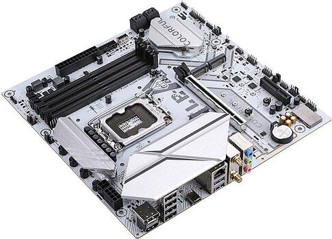 Материнская плата Colorful Battle-AX B760M-White WiFi V20
