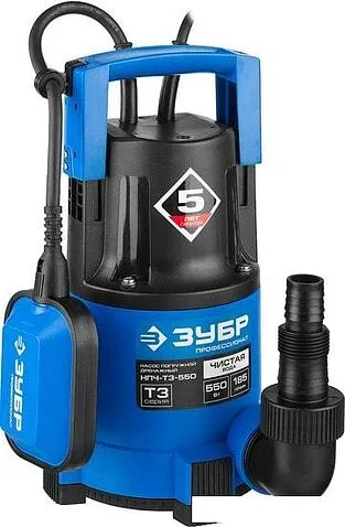 Дренажный насос Зубр НПЧ-Т3-550
