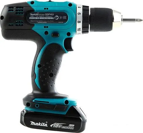 Дрель-шуруповерт Makita DDF453SYE