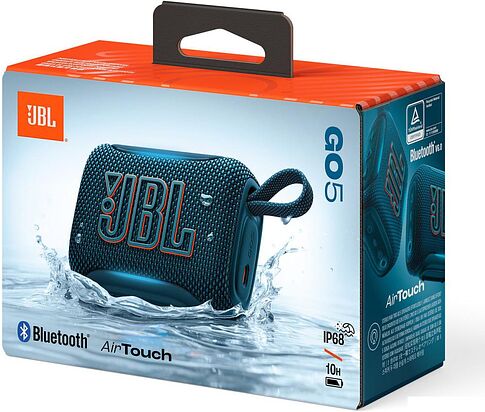 Беспроводная колонка JBL Go 5 (синий)