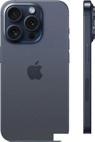 Смартфон Apple iPhone 15 Pro Dual SIM 256GB (синий титан)
