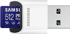 Карта памяти Samsung PRO Plus microSDXC 512GB (с кардридером) Карта памяти Samsung PRO Plus microSDXC 512GB (с кардридером)