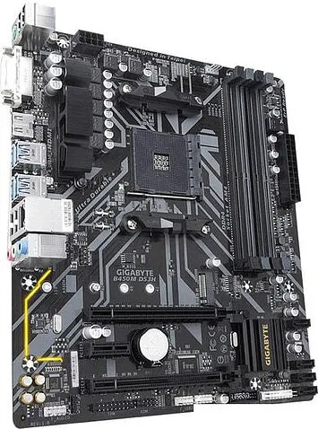 Материнская плата Gigabyte B450M DS3H (rev. 1.0)