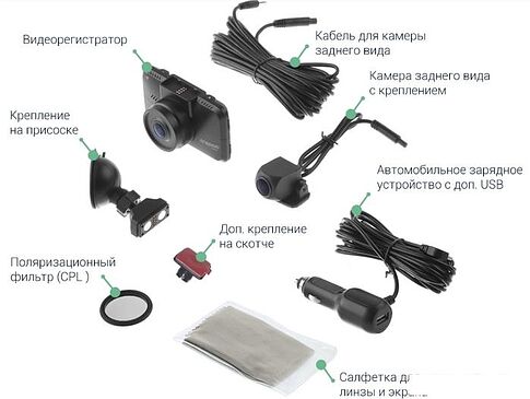 Видеорегистратор Roadgid CityGo 3 WI-FI 2CH