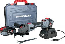 Угловая шлифмашина Profipower MKDGA-18V (с 2-мя АКБ, кейс) Угловая шлифмашина Profipower MKDGA-18V (с 2-мя АКБ, кейс)
