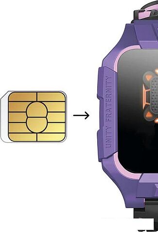 Детские умные часы Prolike PLSW02PP (сиреневый)