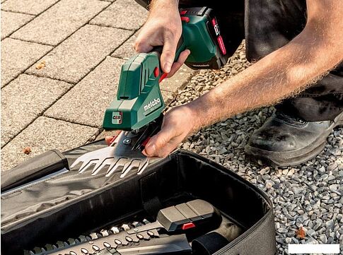 Кусторез + ножницы Metabo SGS 18 LTX Q 601609850 (без АКБ)