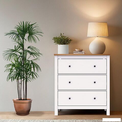 Комод Mio Tesoro Сага 2.08.02.020.14 (белый/ясень)